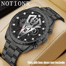 Relógio NOTIONR Executivo - Mostrador Azul-Dourado Premium