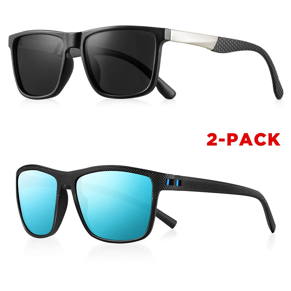 CRIXALIS Polarized Square - Óculos de Sol Premium UV400