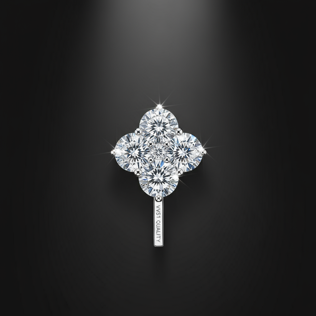 Brincos Attagems com Moissanita Premium