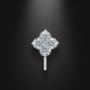 Brincos Attagems com Moissanita Premium